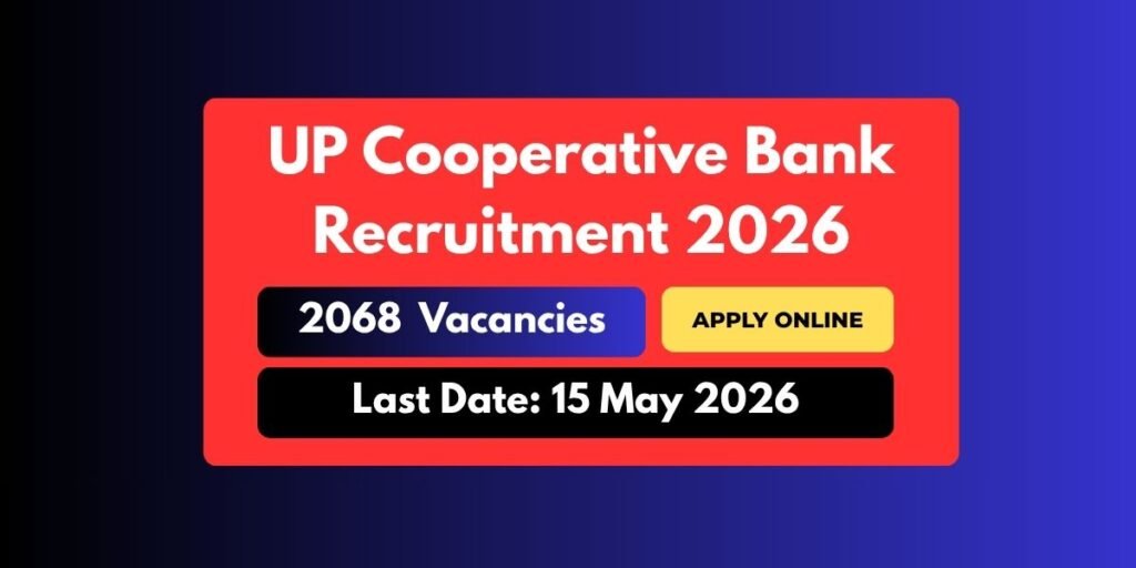 UP Cooperative Bank Recruitment 2026