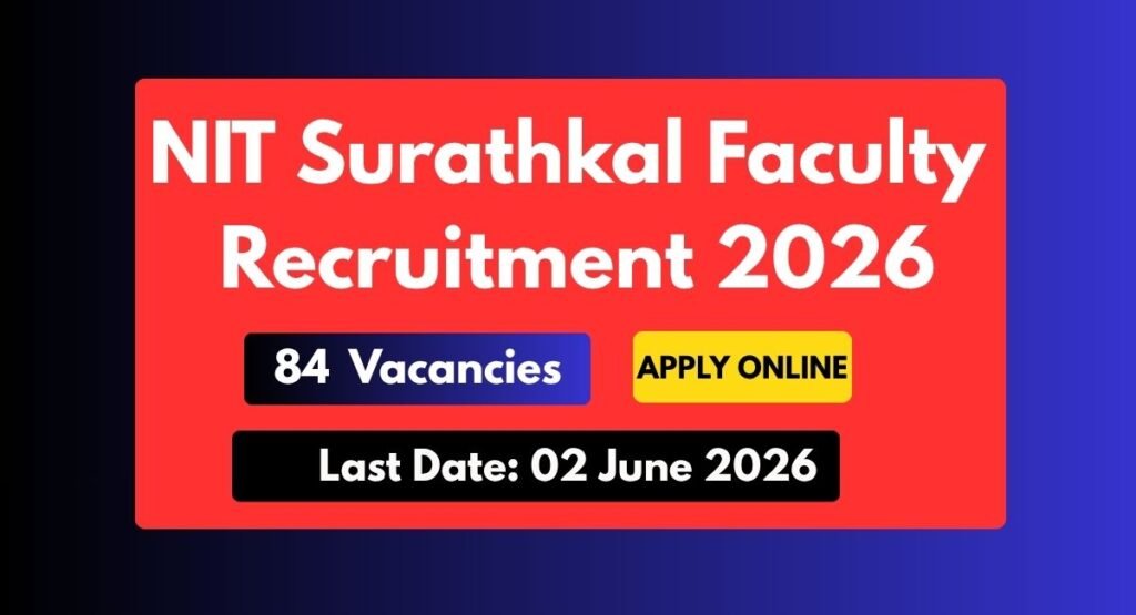 NIT Surathkal Faculty Recruitment 2026