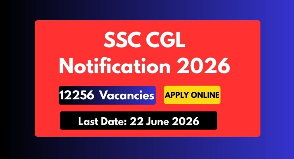 SSC CGL Notification 2026
